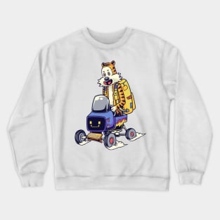 Hobbes Ride Mini Car Crewneck Sweatshirt